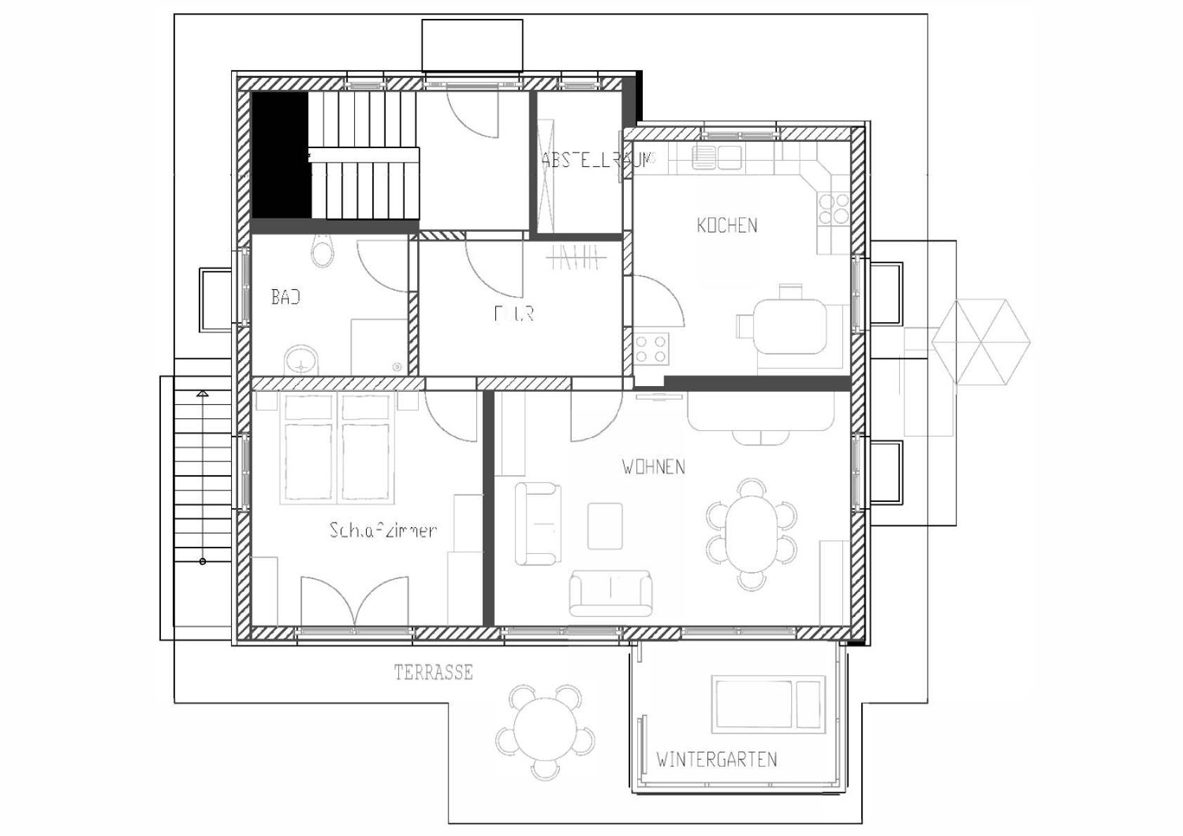 Klettgauperle - Familien- Und Behindertengerechte Ferienwohnung Griessen Exteriör bild